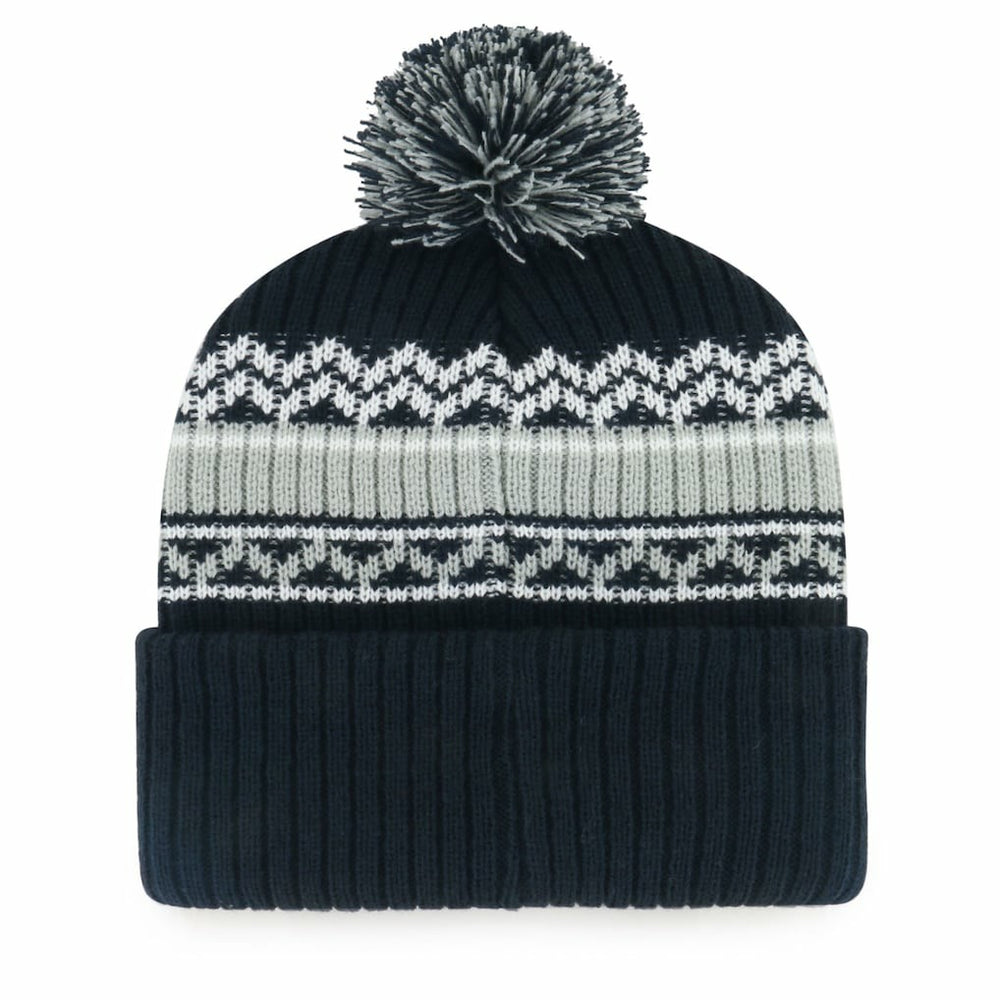 47 brand Dallas Cowboys '47 Youth Polar Vortex Cuffed Knit Hat with Pom Navy