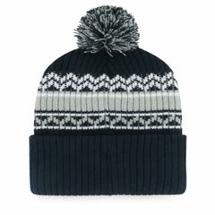 47 brand Dallas Cowboys '47 Youth Polar Vortex Cuffed Knit Hat with Pom Navy