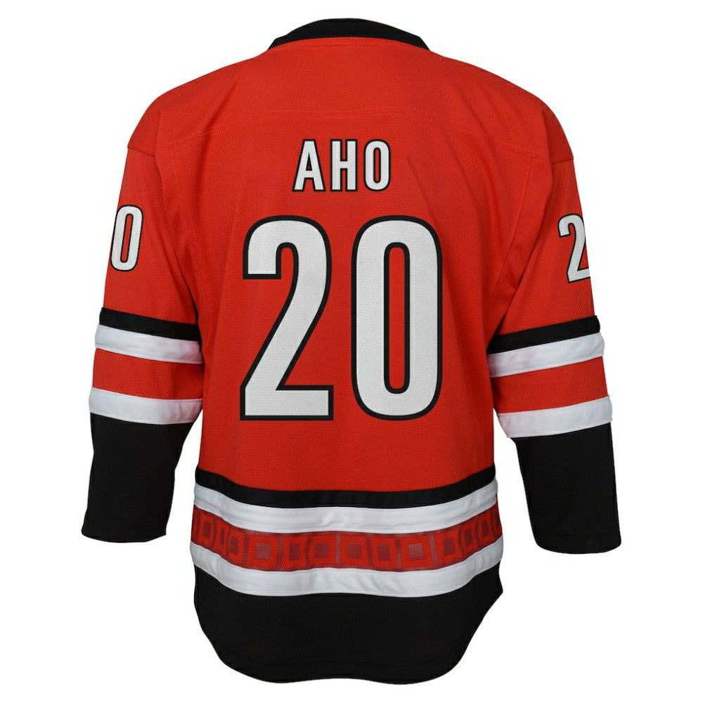 Sebastian Aho Carolina Hurricanes Outerstuff Youth Alternate Replica Jersey - Red - NHL 202588566