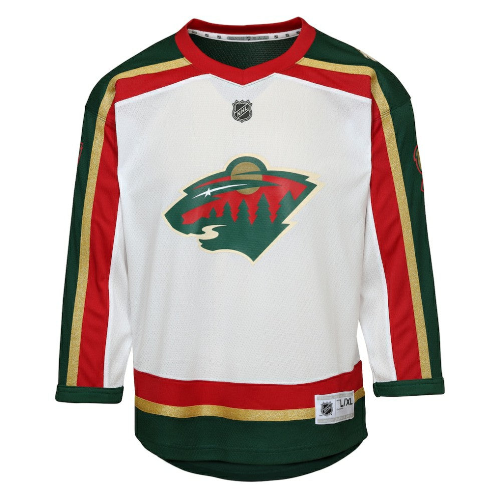 Kirill Kaprizov Minnesota Wild Youth 25th Anniversary Replica Player Jersey - White - NHL 202588595