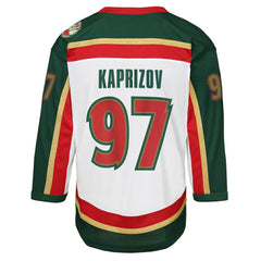 Kirill Kaprizov Minnesota Wild Youth 25th Anniversary Replica Player Jersey - White - NHL 202588595