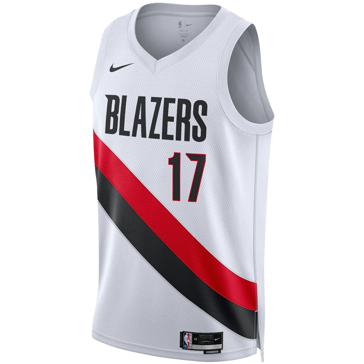 Shaedon Sharpe Portland Trail Blazers Unisex Swingman Player Jersey Association Edition White | Nike Lifestyle