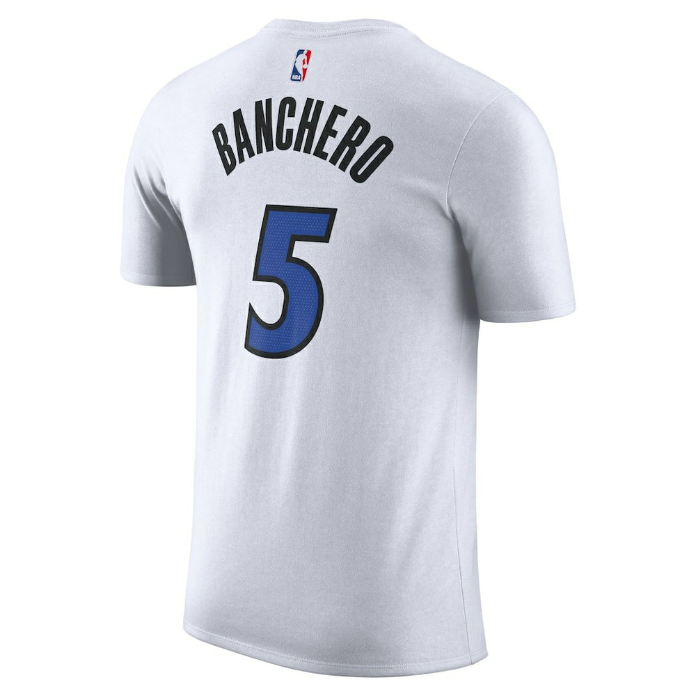 Paolo Banchero Orlando Magic Association Edition Name & Number T-Shirt White | Nike online