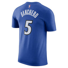 Paolo Banchero Orlando Magic Icon Edition Name & Number T-Shirt Blue | Nike