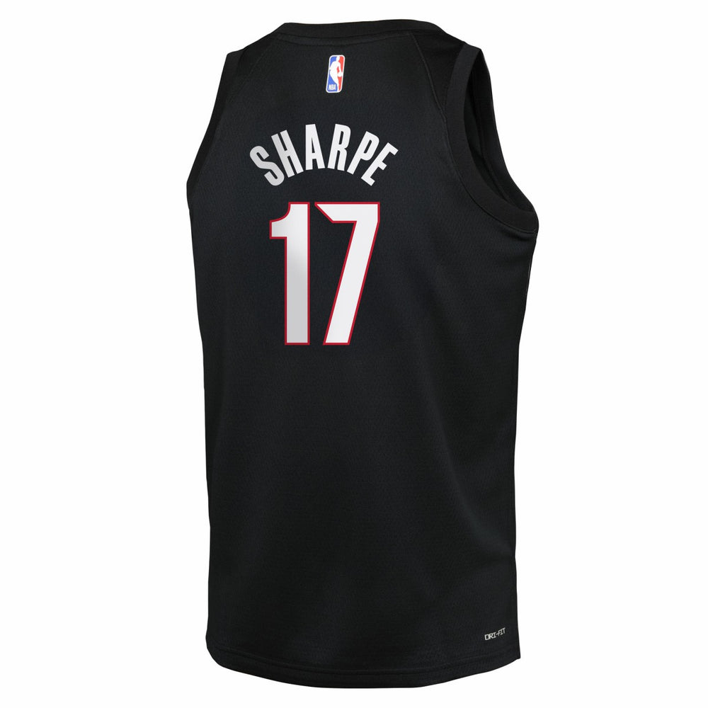 Shaedon Sharpe Portland Trail Blazers Youth Icon Edition Swingman Jersey Black | Nike