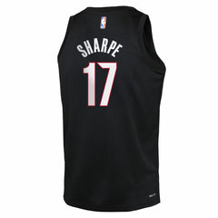 Shaedon Sharpe Portland Trail Blazers Youth Icon Edition Swingman Jersey Black | Nike