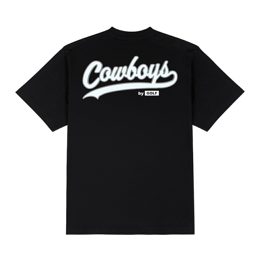 Dallas Cowboys GOLF WANG Cutout T-Shirt Black