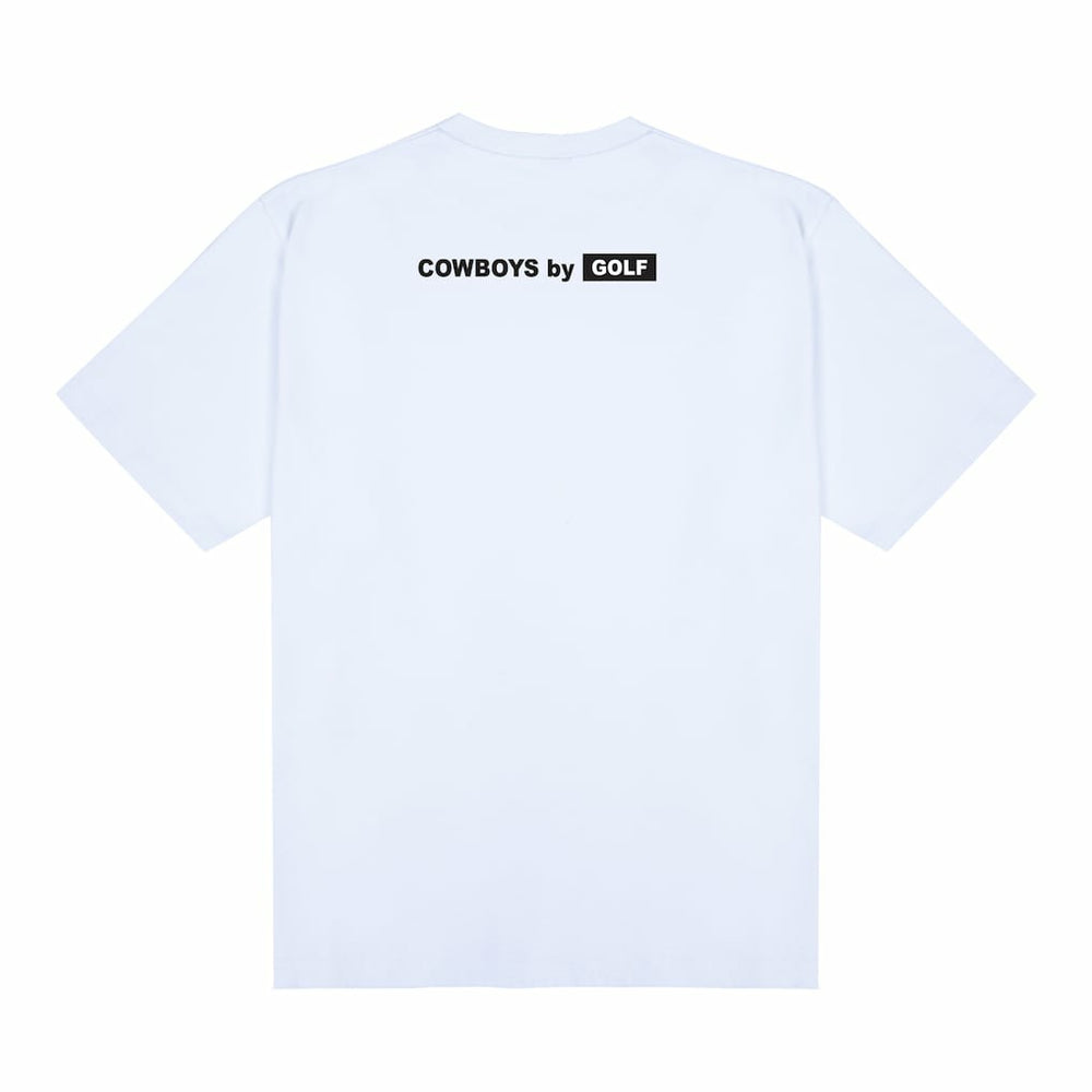 Dallas Cowboys GOLF WANG Bobblehead T-Shirt White
