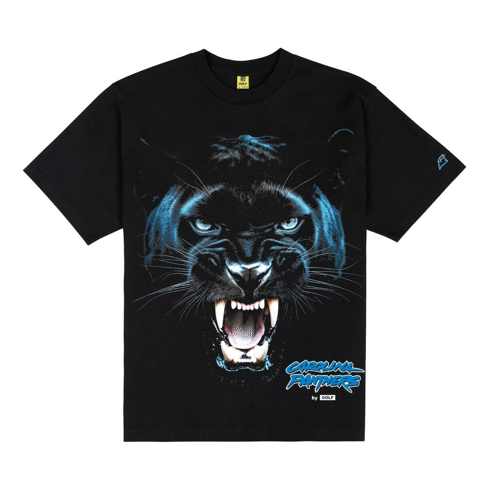 Carolina Panthers GOLF WANG Animal T-Shirt Black
