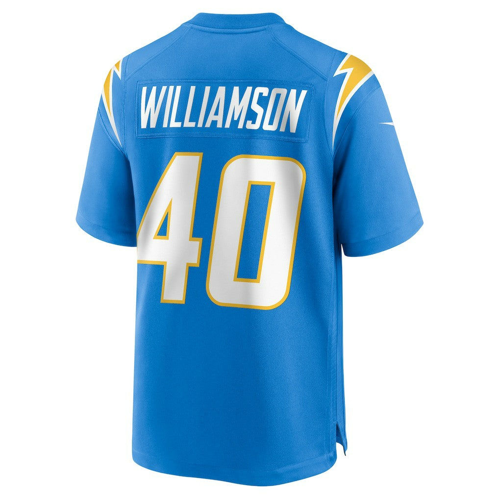 Nike Kendall Williamson Los Angeles Chargers Team Game Jersey Powder Blue