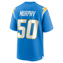 Nike Caleb Murphy Los Angeles Chargers Team Game Jersey Powder Blue