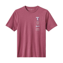 Texas Rangers TravisMathew Sunset Slam 2.0 T-Shirt - Heather Red - MLB on Sale