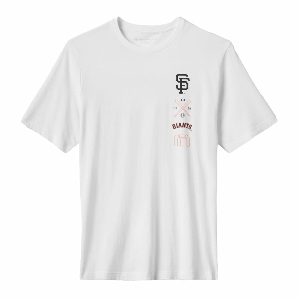 San Francisco Giants TravisMathew Sunset Slam 2.0 T-Shirt - White - MLB Sale