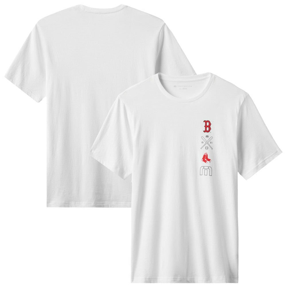 Boston Red Sox TravisMathew Sunset Slam 2.0 T-Shirt - White - MLB on Sale