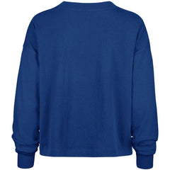 47 brand New York Giants '47 Women's Muse Sydney Long Sleeve Cropped T-Shirt Royal