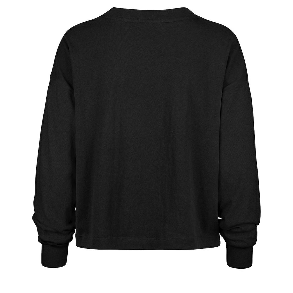 47 brand Las Vegas Raiders '47 Women's Muse Sydney Long Sleeve Cropped T-Shirt Black