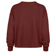 47 brand Arizona Cardinals '47 Women's Muse Sydney Long Sleeve Cropped T-Shirt Cardinal