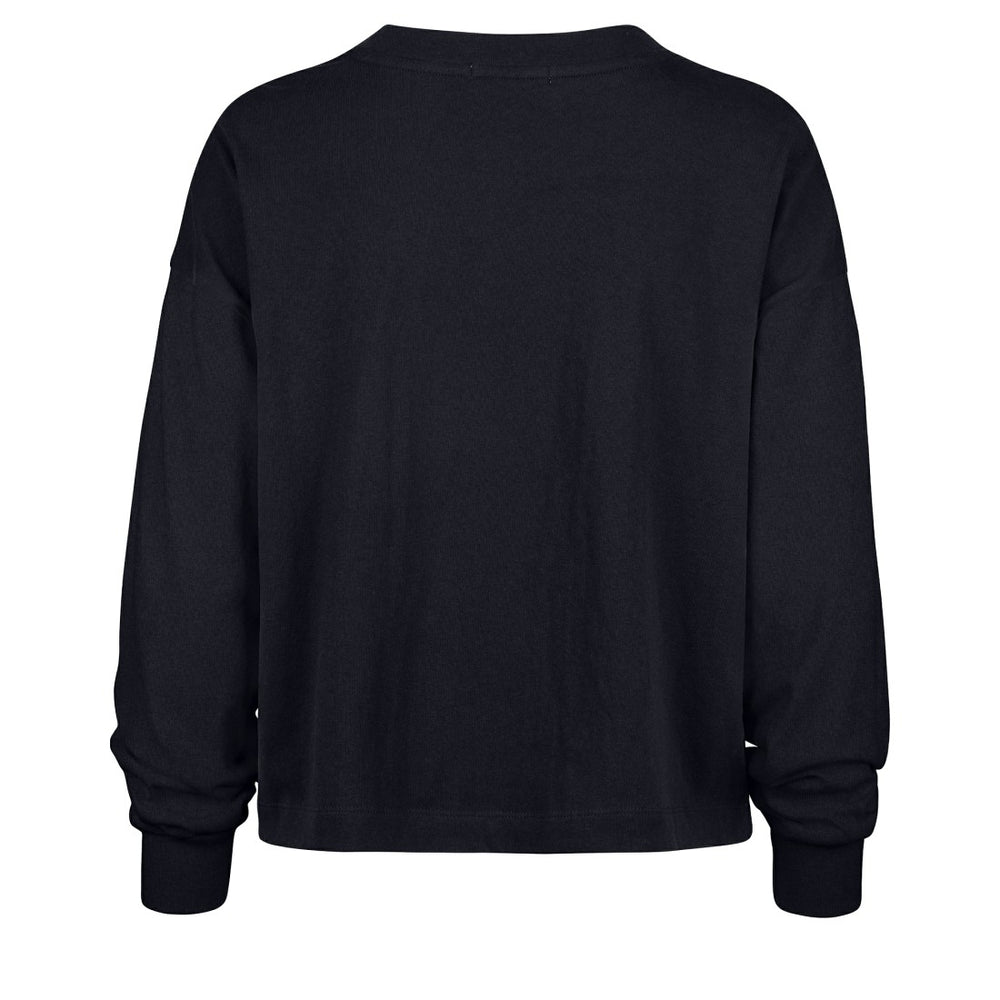 47 brand Denver Broncos '47 Women's Muse Sydney Long Sleeve Cropped T-Shirt Navy