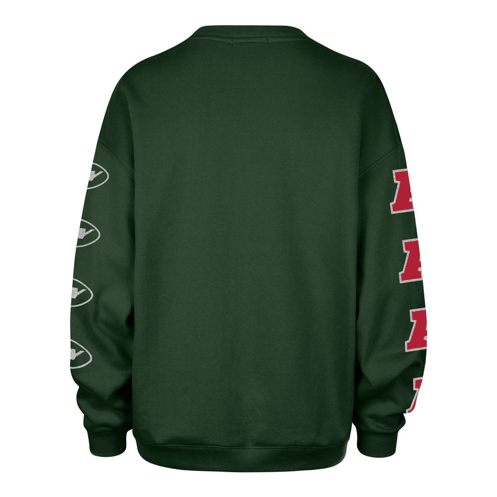 47 brand New York Jets '47 Women's Go Big Oversized Pullover Sweatshirt Green
