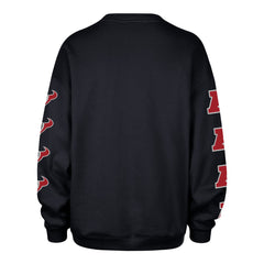 47 brand Houston Texans '47 Women's Go Big Oversized Pullover Sweatshirt Navy