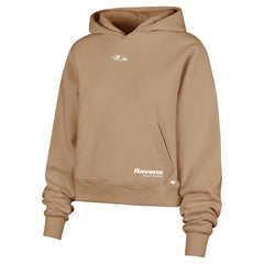 47 brand Baltimore Ravens '47 Women's Sue Foundation Portabella Pullover Hoodie Brown
