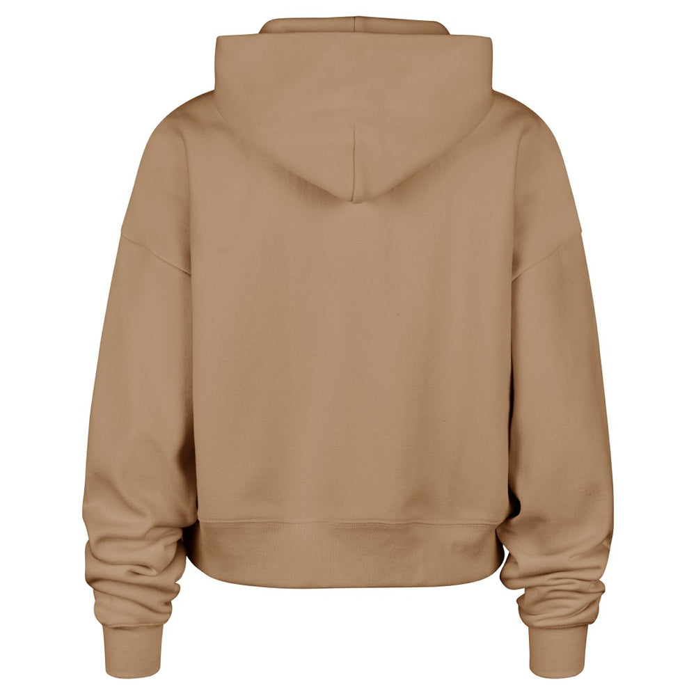 47 brand Detroit Lions '47 Women's Sue Foundation Portabella Pullover Hoodie Brown