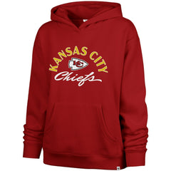 47 brand Kansas City Chiefs '47 Women's Whirlwind Naomi Pullover Hoodie Red