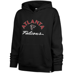 47 brand Atlanta Falcons '47 Women's Whirlwind Naomi Pullover Hoodie Black