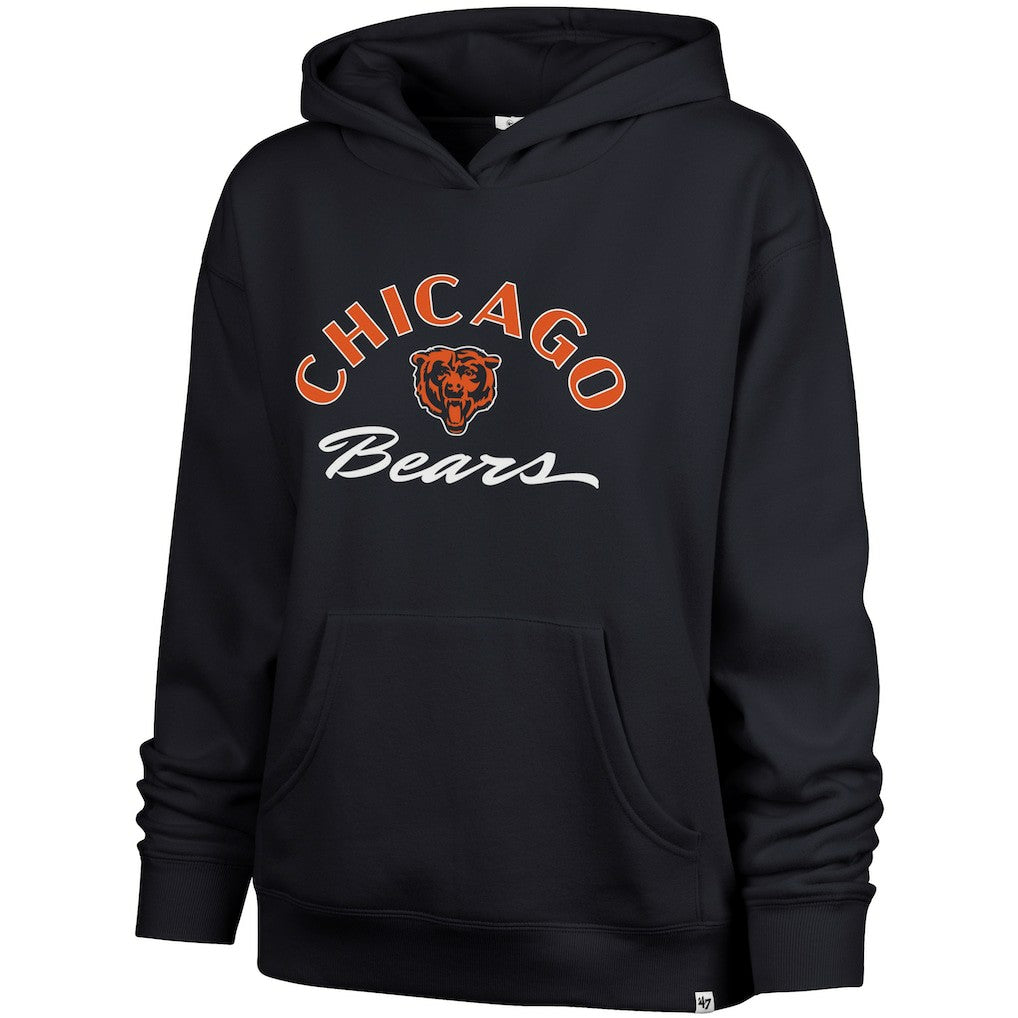 47 brand Chicago Bears '47 Women's Whirlwind Naomi Pullover Hoodie Navy