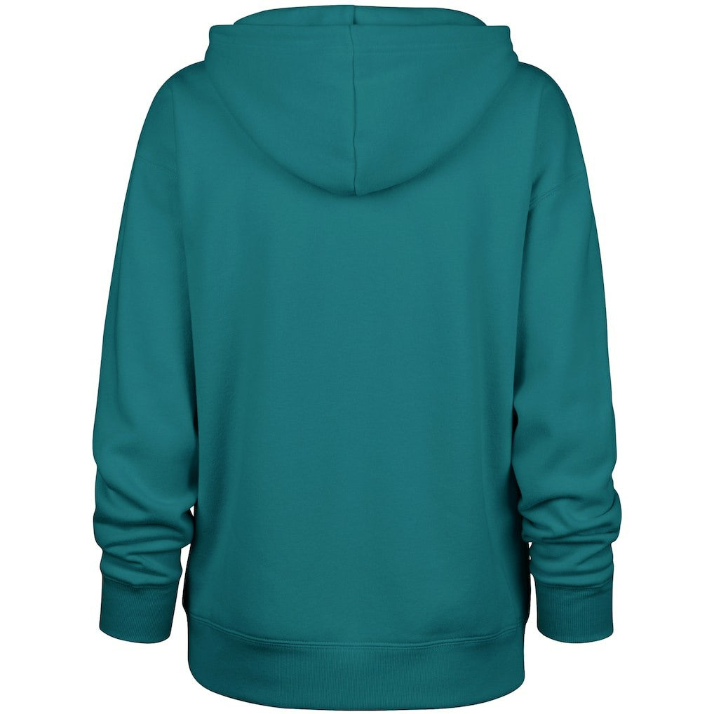 47 brand Miami Dolphins '47 Women's Whirlwind Naomi Pullover Hoodie Aqua