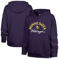 47 brand Minnesota Vikings '47 Women's Whirlwind Naomi Pullover Hoodie Purple