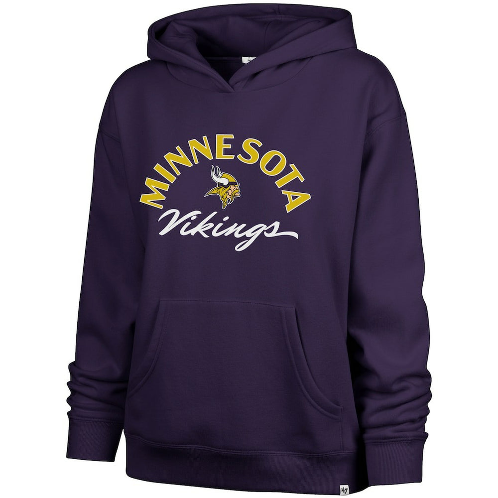 47 brand Minnesota Vikings '47 Women's Whirlwind Naomi Pullover Hoodie Purple