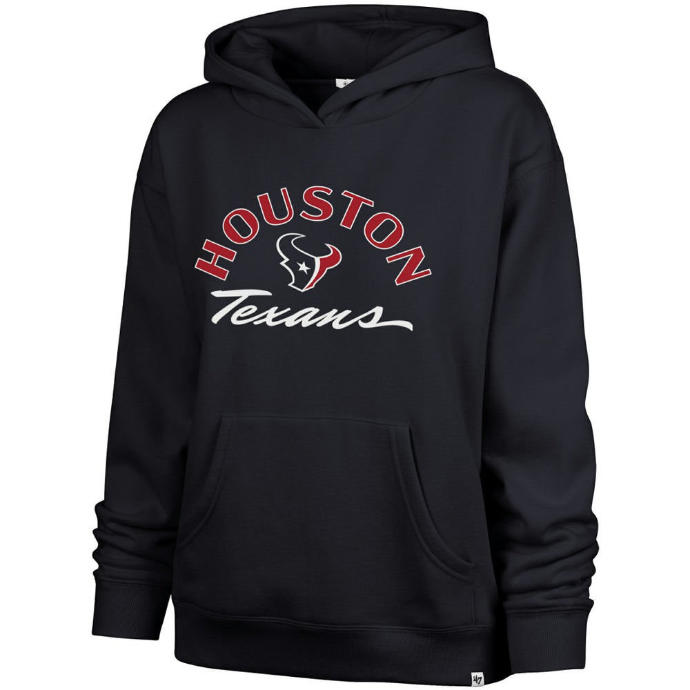 47 brand Houston Texans '47 Women's Whirlwind Naomi Pullover Hoodie Navy