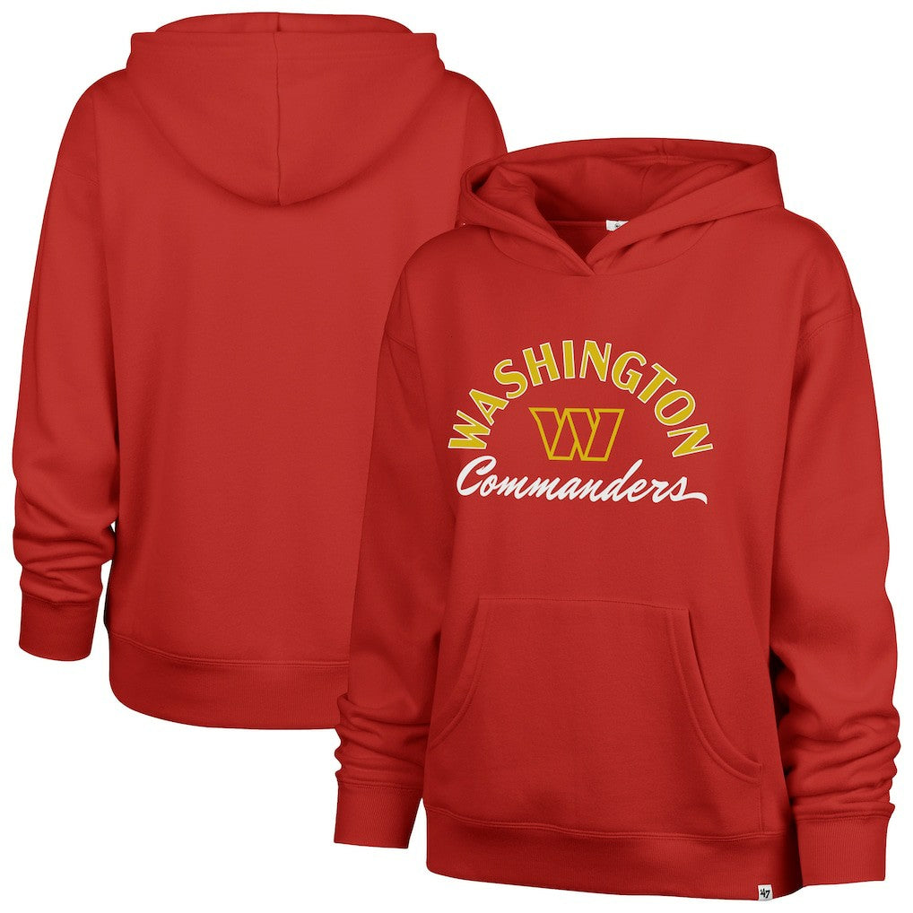 47 brand Washington Commanders '47 Women's Whirlwind Naomi Pullover Hoodie Red
