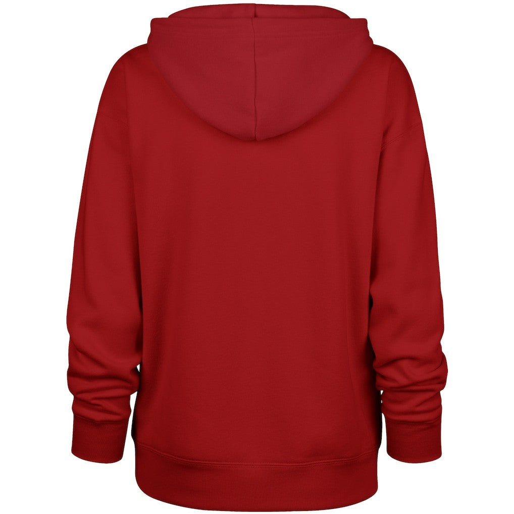 47 brand San Francisco 49ers '47 Women's Whirlwind Naomi Pullover Hoodie Scarlet
