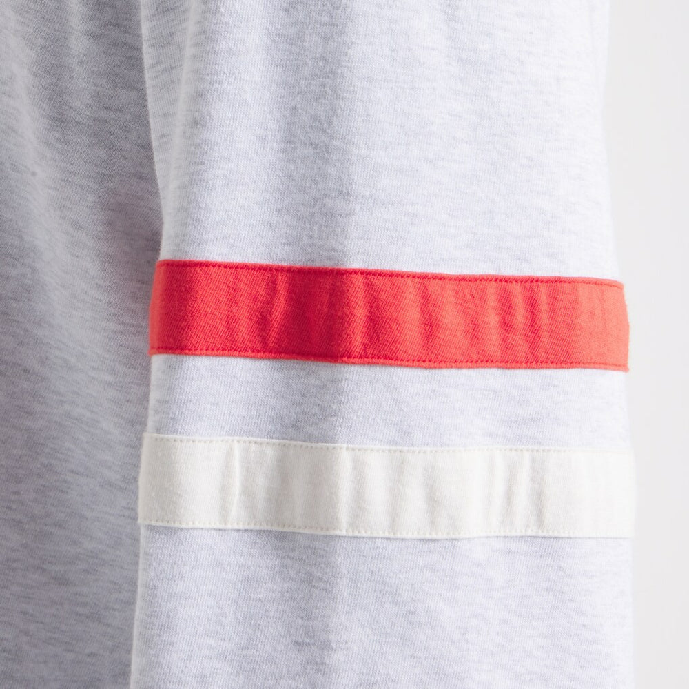 Kansas City Chiefs x Todd Snyder Premium Jersey Mock Neck Tee Heather Gray