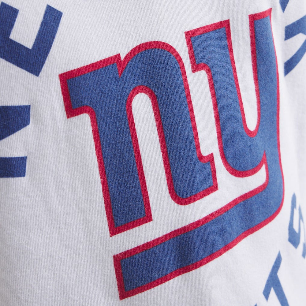 New York Giants x Todd Snyder Premium Jersey Mock Neck Tee White