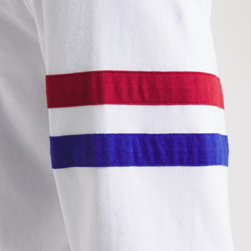 New York Giants x Todd Snyder Premium Jersey Mock Neck Tee White
