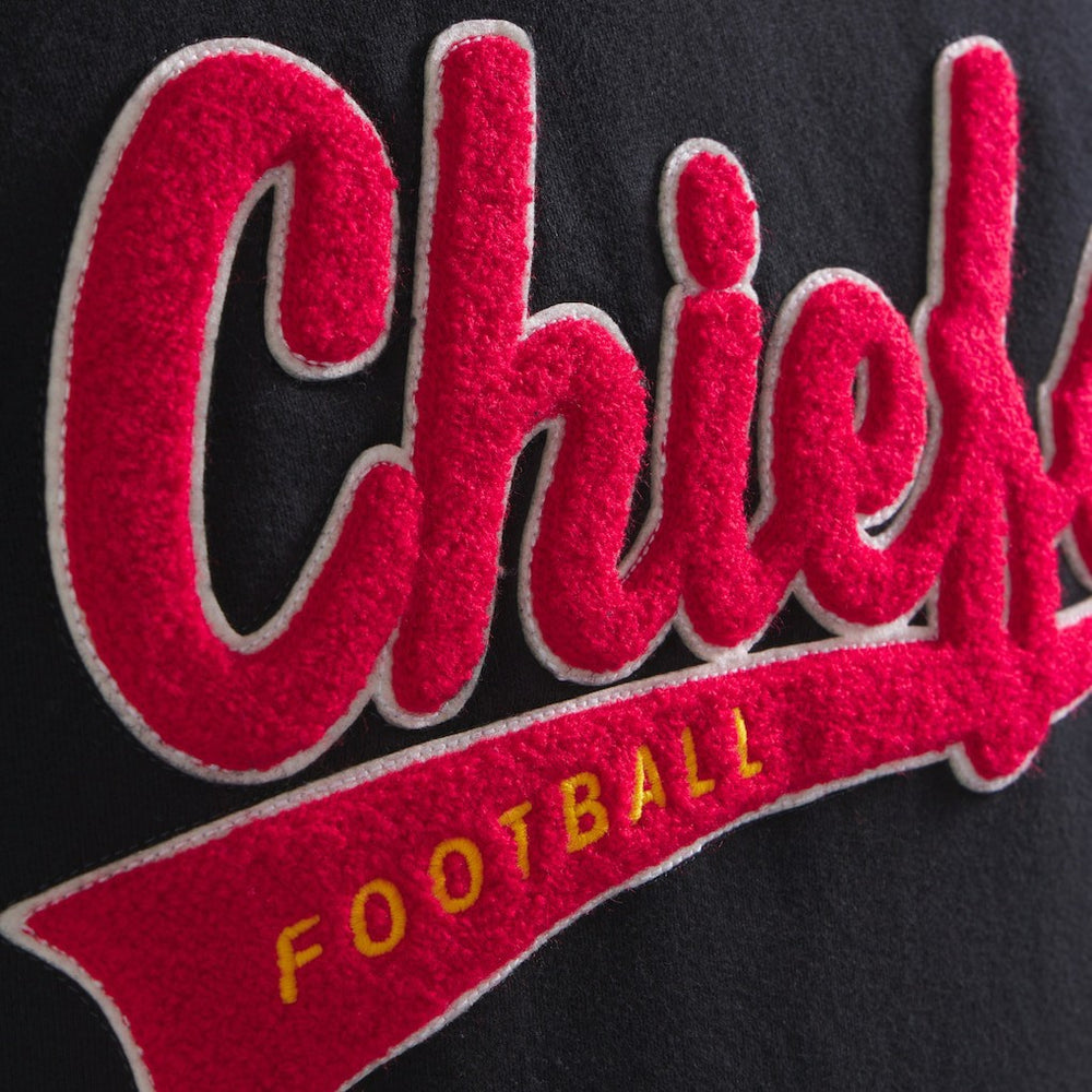 Kansas City Chiefs x Todd Snyder Relaxed Canadian Fleece Hoodie Black