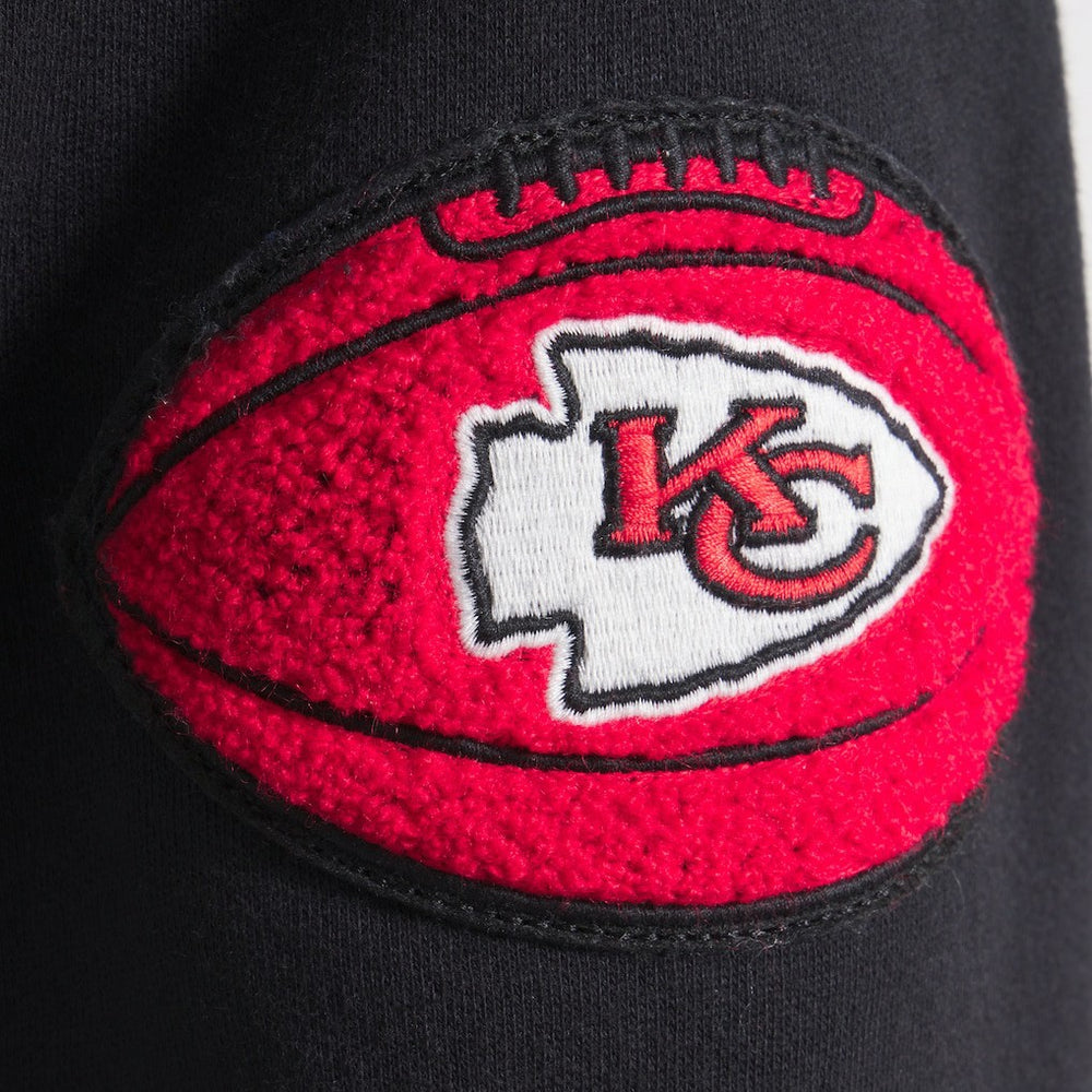 Kansas City Chiefs x Todd Snyder Relaxed Canadian Fleece Hoodie Black