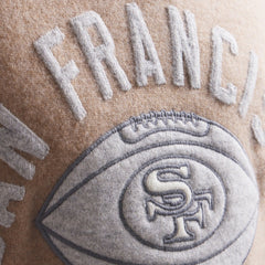 San Francisco 49ers x Todd Snyder Cashmere Crew Sweater Oatmeal