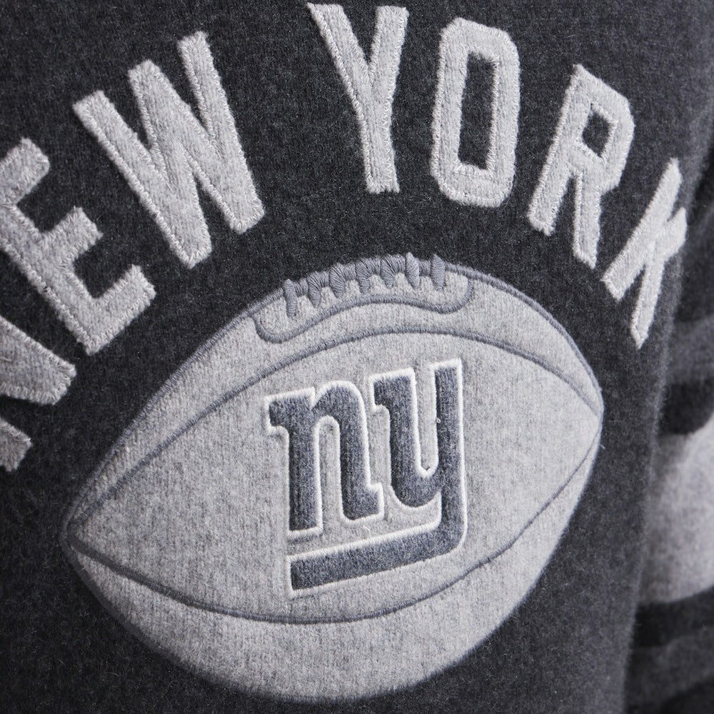 New York Giants x Todd Snyder Cashmere Crew Sweatshirt Heather Charcoal