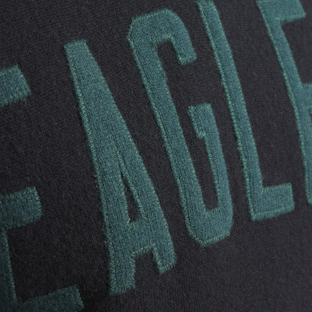 Philadelphia Eagles x Todd Snyder Cashmere Hoodie Sweater Black