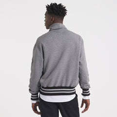 Kansas City Chiefs x Todd Snyder Relaxed Canadian Fleece Turtleneck Heather Gray