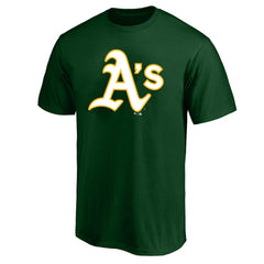 Athletics Profile Big & Tall Primary Logo T-Shirt - Green - MLB on Sale