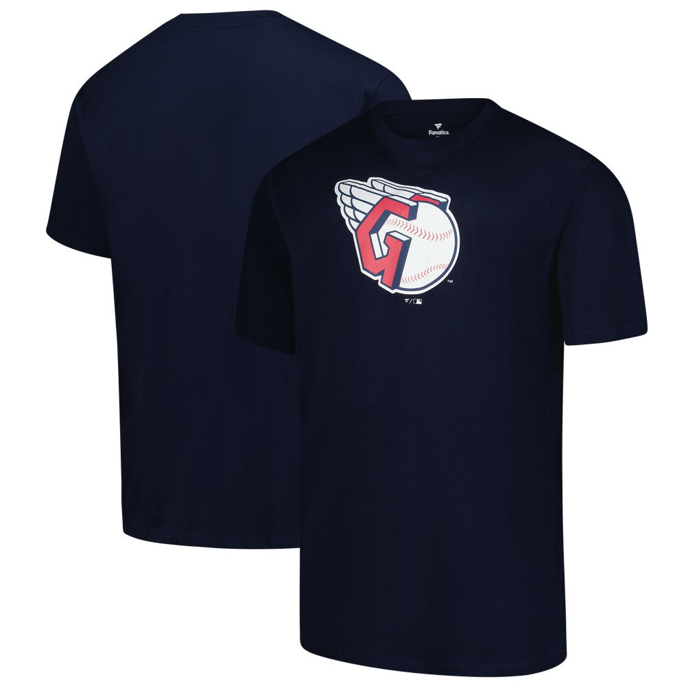 Cleveland Guardians Profile Big & Tall Primary Logo T-Shirt - Navy - MLB Online