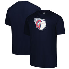 Cleveland Guardians Profile Big & Tall Primary Logo T-Shirt - Navy - MLB Online