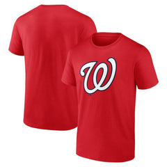 Washington Nationals Profile Big & Tall Primary Logo T-Shirt - Red - MLB Lifestyle
