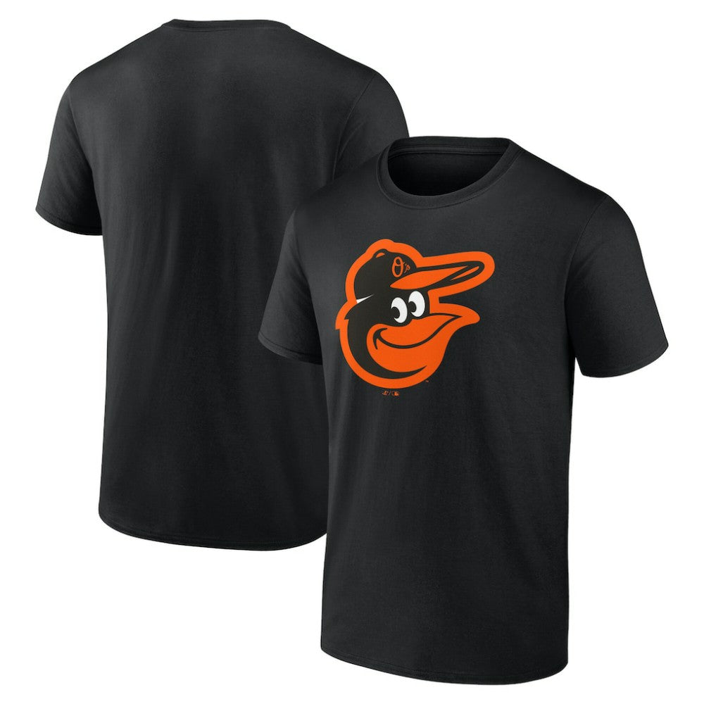 Baltimore Orioles Profile Big & Tall Primary Logo T-Shirt - Black - MLB Lifestyle