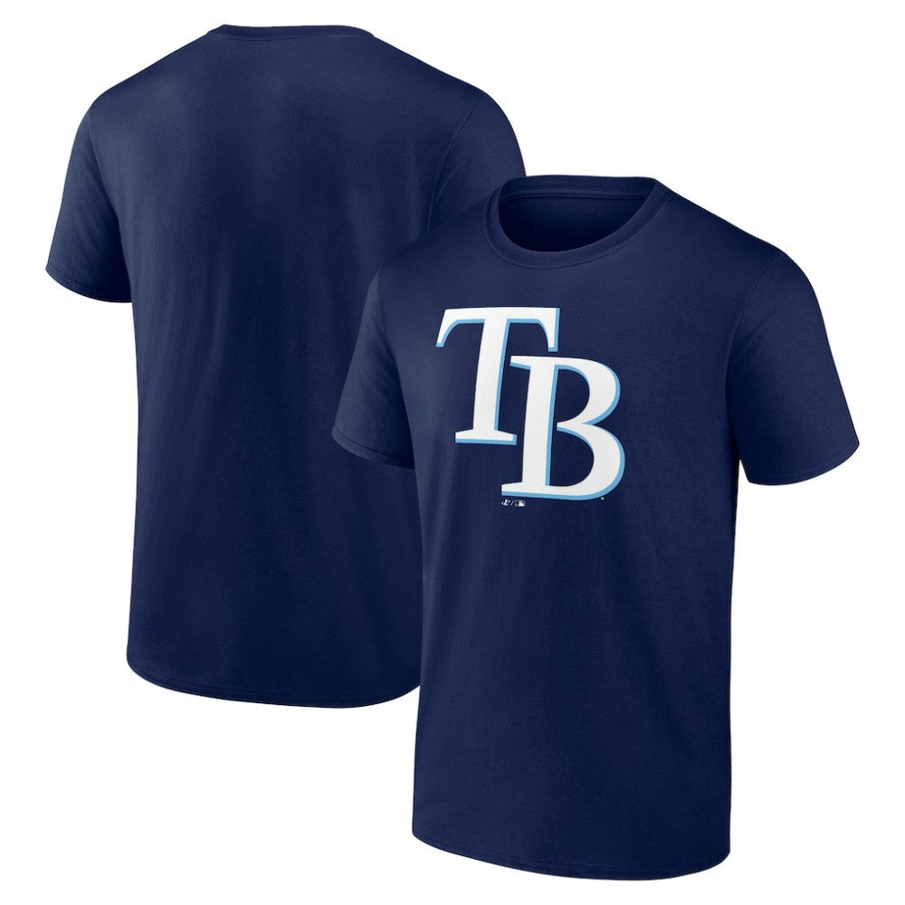 Tampa Bay Rays Profile Big & Tall Primary Logo T-Shirt - Navy - MLB on Sale